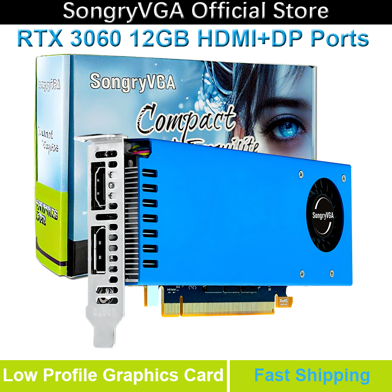 Pc Gaming Nvidia 3060 - SongryVGA RTX 3060 12GB Low Profile