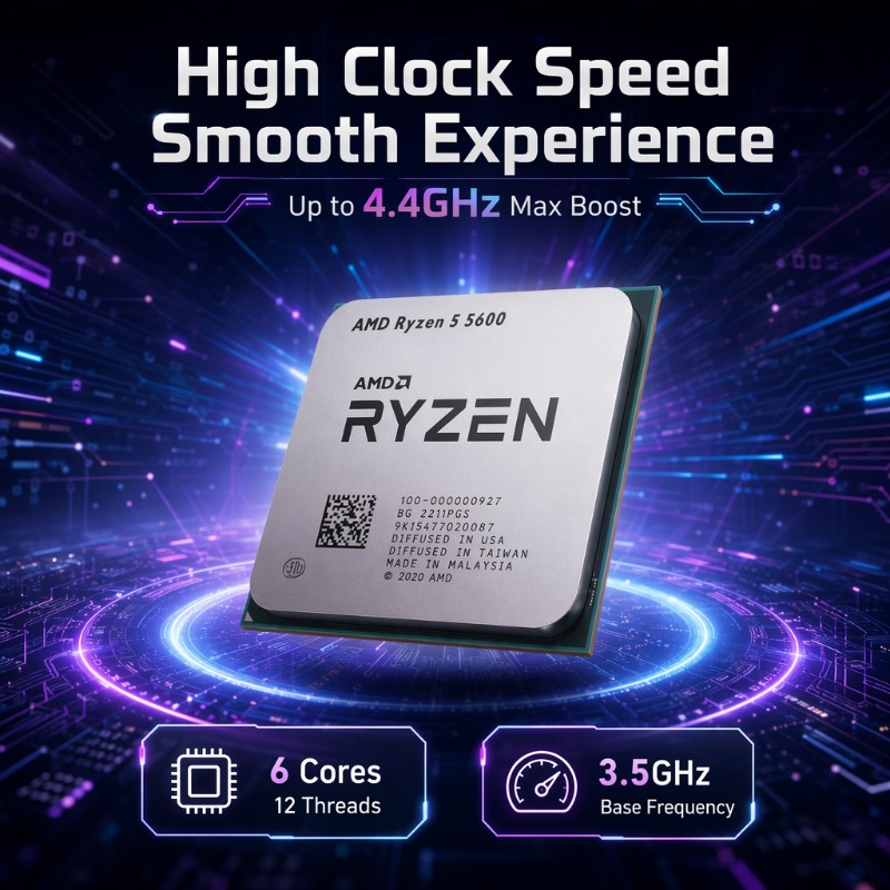 AMD Ryzen 5 5600 for Gaming PC - Pc Gaming Ryzen 5 ulasan dan harga