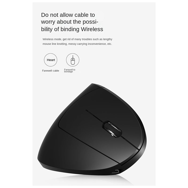 doyou Wireless 2.4G Vertical V - Pc Gaming White ulasan dan harga