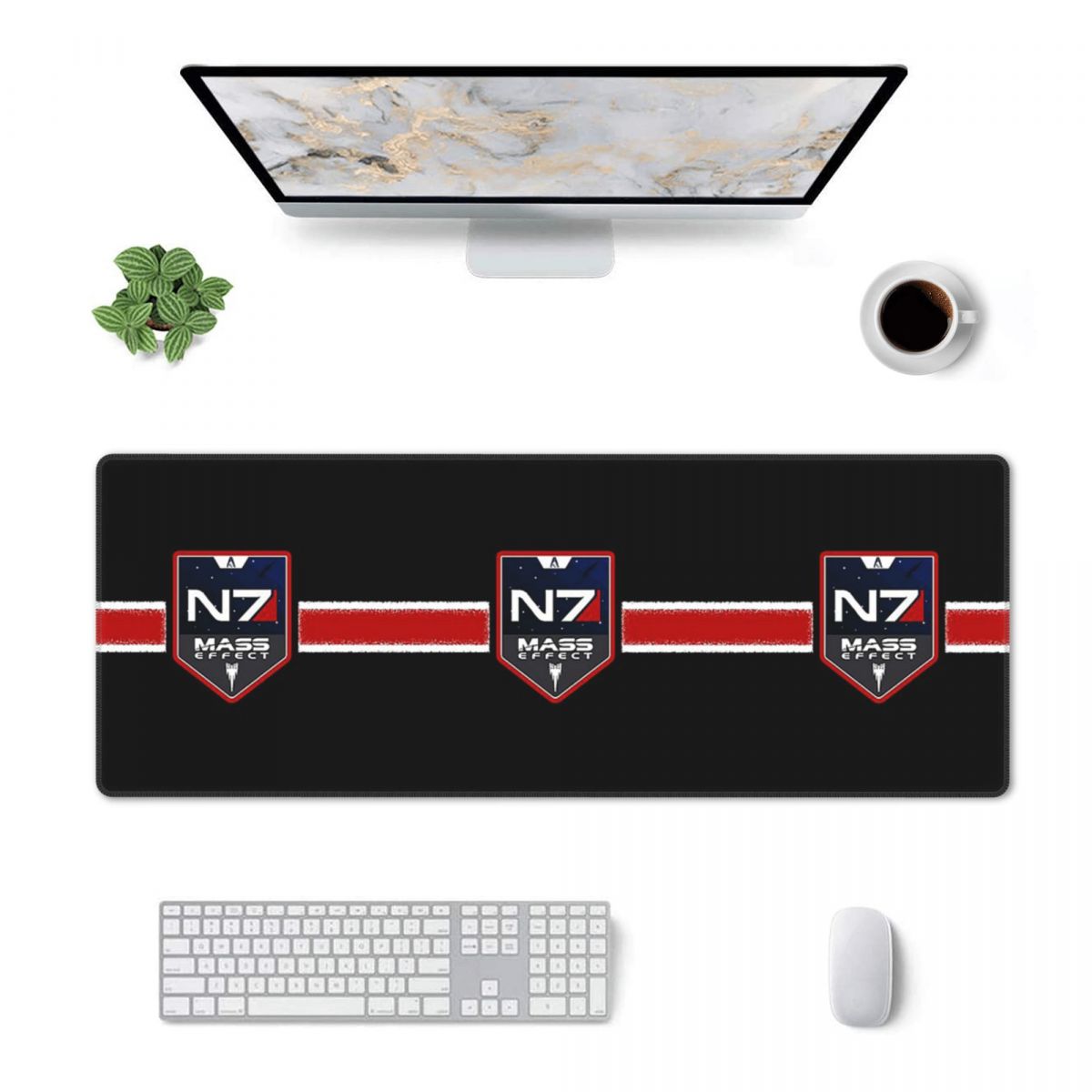 Large Mouse Pad N7 New Icon Ga - Pc Gaming Icon ulasan dan harga