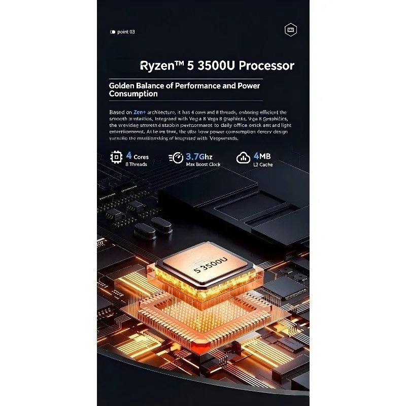 Ryzen 5 3500U Mini PC Industri - Pc Gaming Ryzen 5 ulasan dan harga