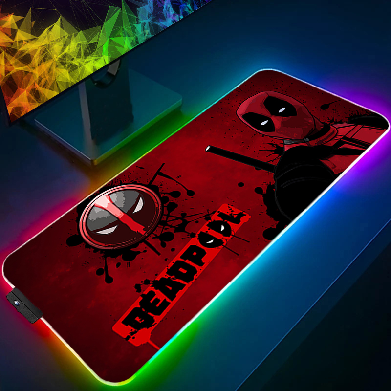 LED Mouse Pad Gaming Backlight - Pc Gaming Setup ulasan dan harga