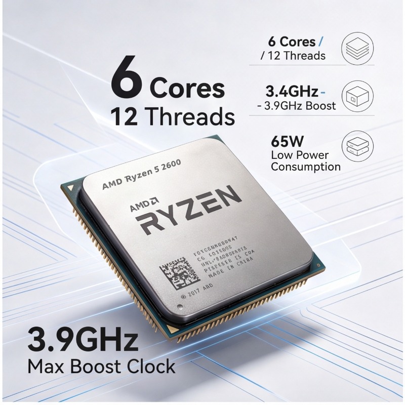 AMD Ryzen 5 2600 R5 2600 3.4GH - Pc Gaming Ryzen 5 ulasan dan harga