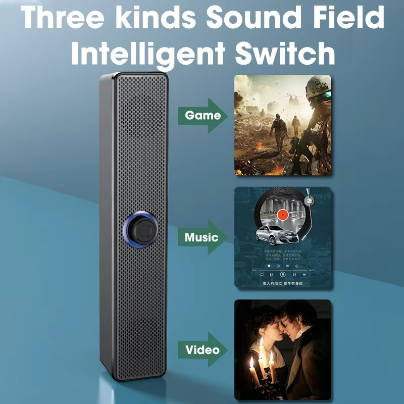 Bluetooth 5.0 4D Surround Soun - Gaming Speaker ulasan dan harga