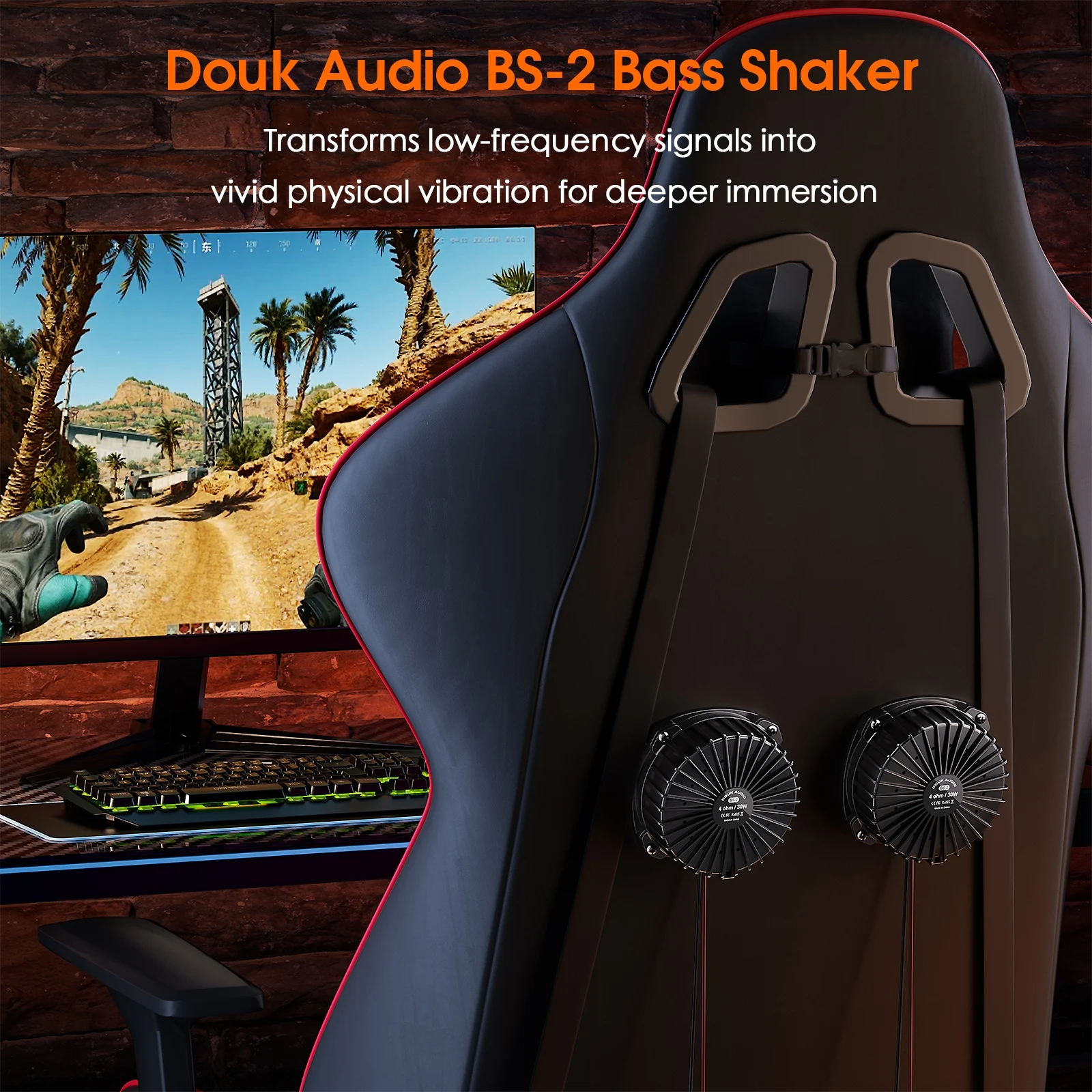 Douk Audio BS-2 30W 4Ω Bass Sh - Gaming Speaker ulasan dan harga