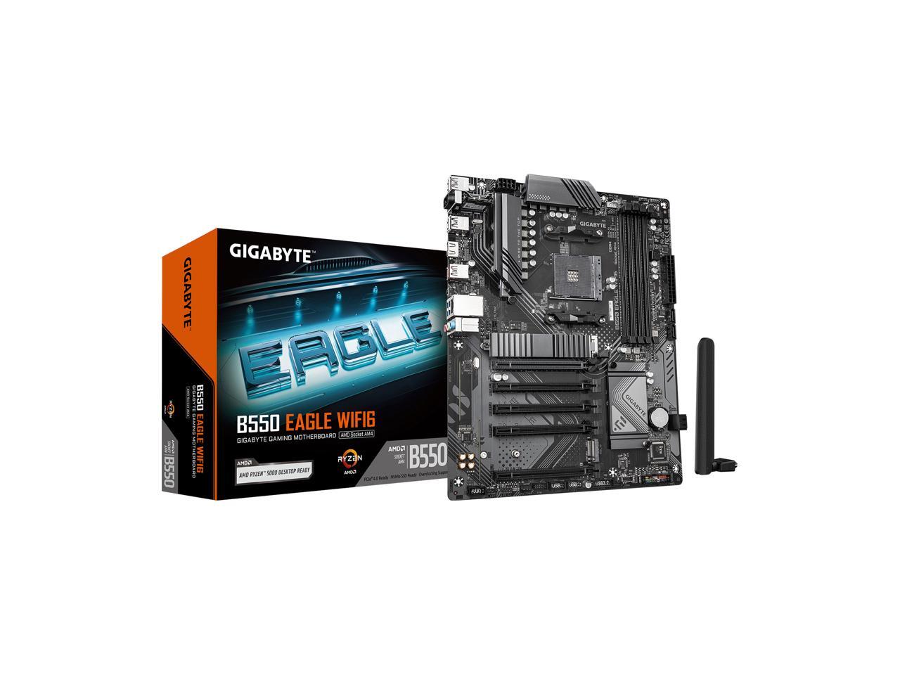 GIGABYTE B550 EAGLE WIFI6 Moth - Pc Gaming Ryzen 5 ulasan dan harga