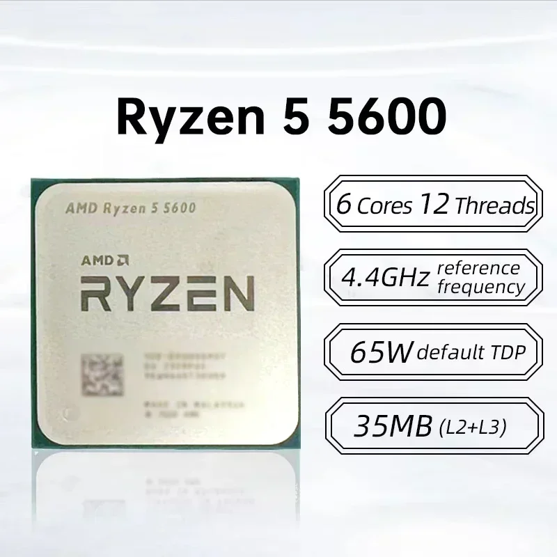 AMD Ryzen 5 5600 R5 5600 for P - Pc Gaming Ryzen 5 ulasan dan harga