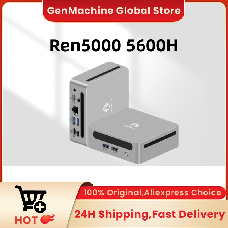 GenMachine Mini PC AMD Ryzen - Pc Gaming Ryzen 5 ulasan dan harga