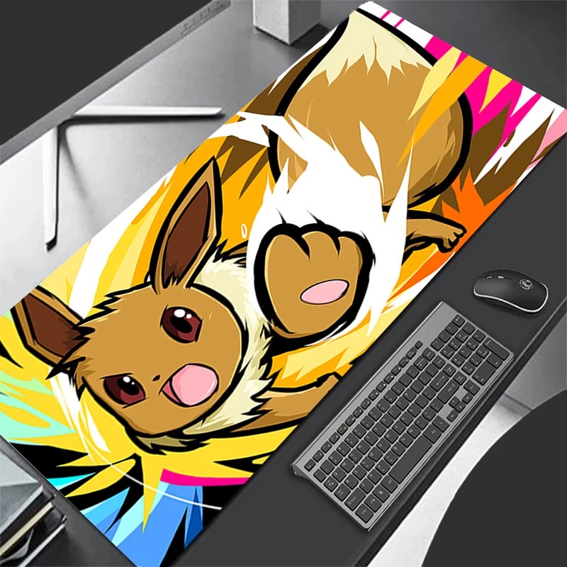 P-Pokemon Eevee Anime Gaming M - Pc Gaming Aesthetic ulasan dan harga