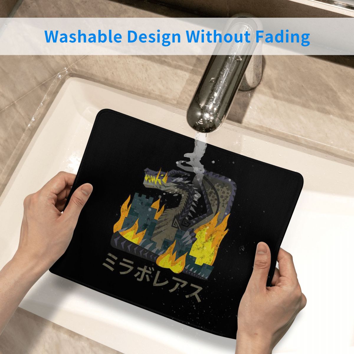 Multi-size Mouse Pad Monster H - Pc Gaming Icon ulasan dan harga