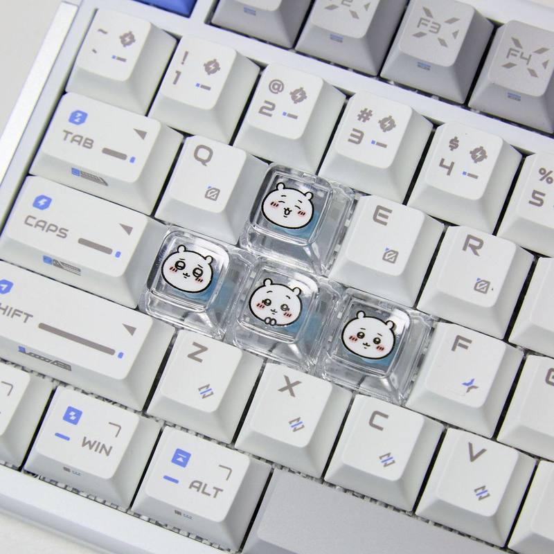 Chiikawa 4 Pcs Handmade Transp - Pc Gaming Aesthetic ulasan dan harga