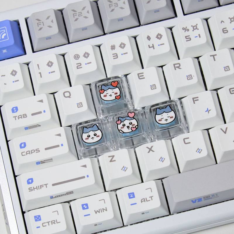 Chiikawa 4 Pcs Handmade Transp - Pc Gaming Aesthetic ulasan dan harga