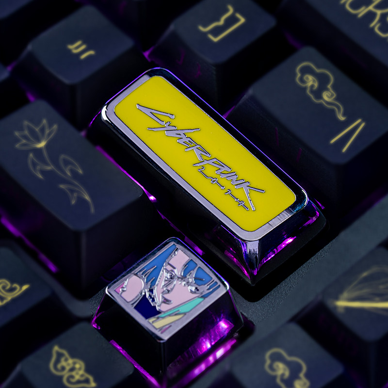 Anime Keycaps Cyberpunk 2077 T - Japan Pc Gaming ulasan dan harga
