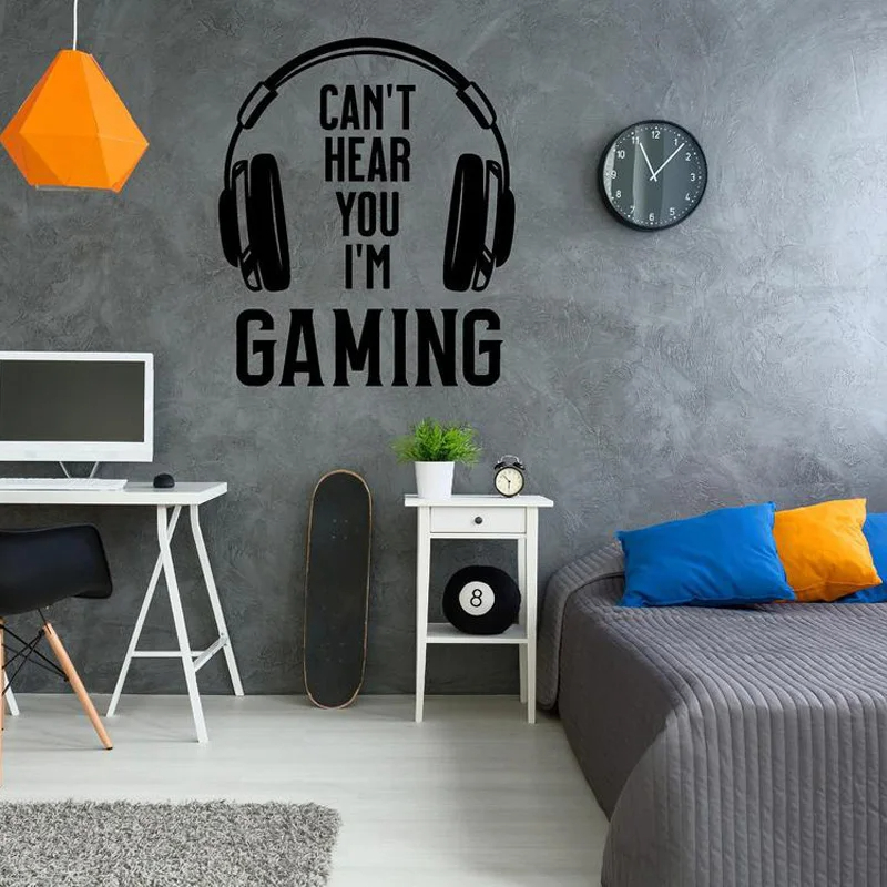 Video Game Quotes Decals Decor - Pc Gaming Wallpaper ulasan dan harga