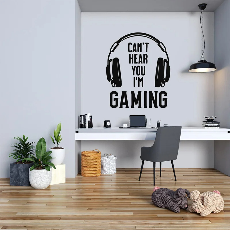 Video Game Quotes Decals Decor - Pc Gaming Wallpaper ulasan dan harga