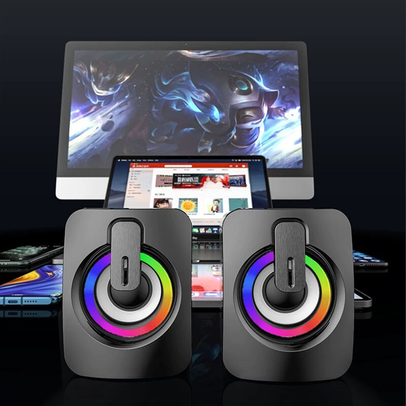 Mini Computer Speakers Volume  - Gaming Speaker ulasan dan harga